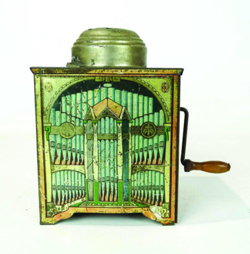 Antique musical devices  are usually worth something